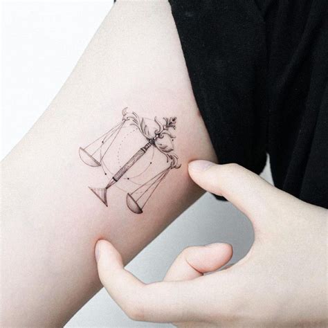 libra tattoo|36 Best Libra Tattoo Designs (and What They Mean).